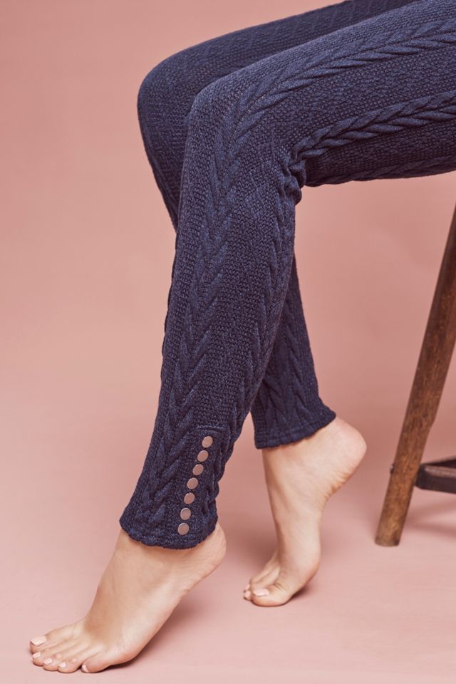 Cozy Cabled Leggings #3