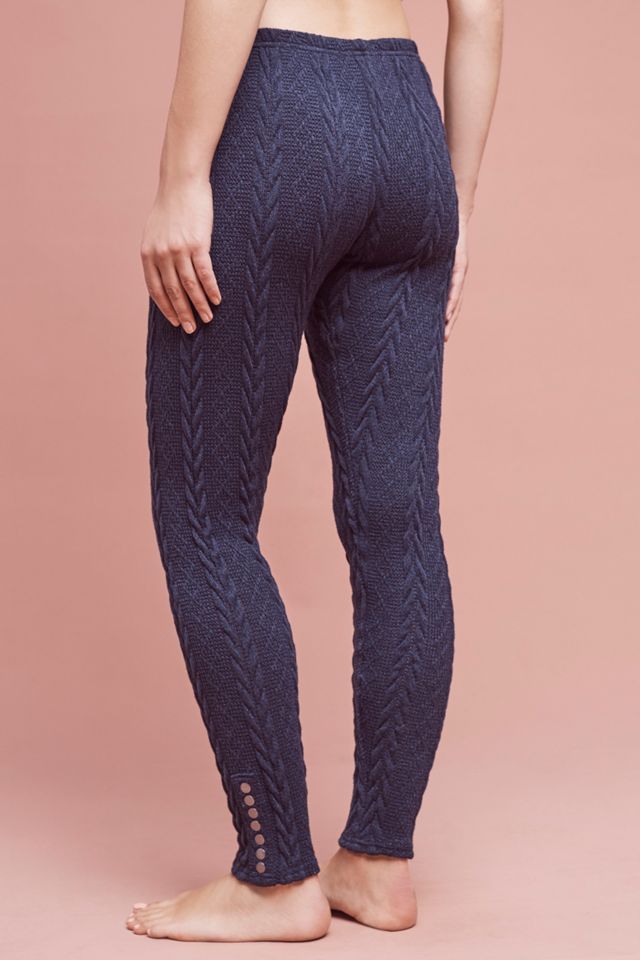 Cozy Cabled Leggings #2