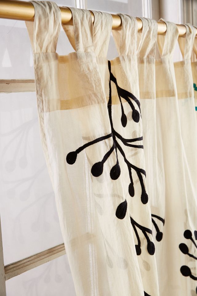 Embroidered Naome Curtain #1