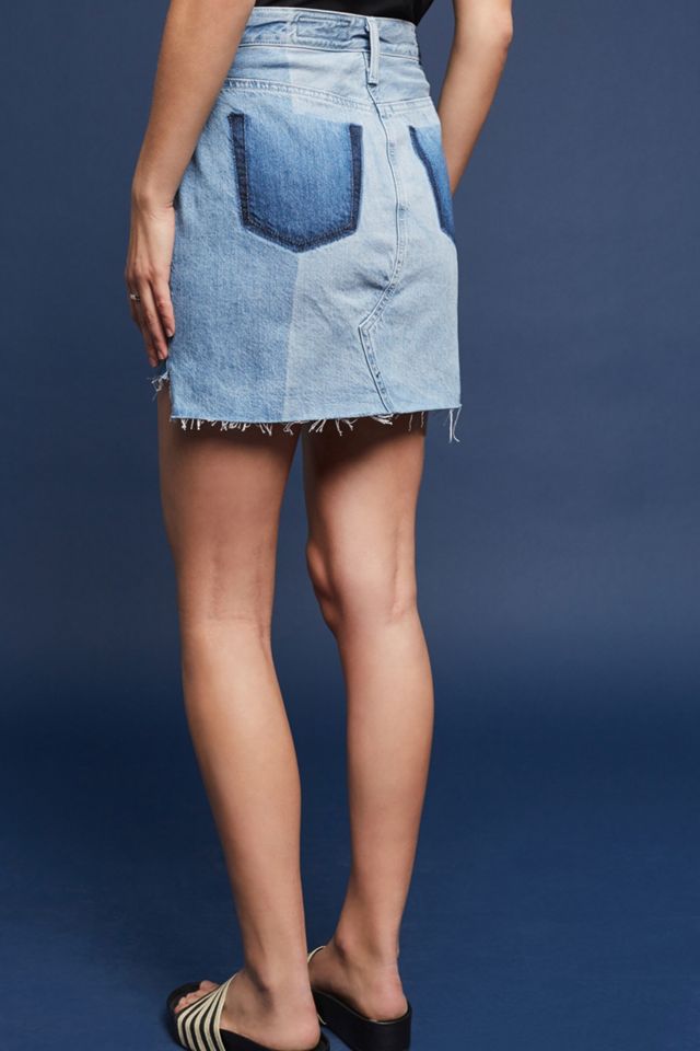 AG Distressed Mini Skirt #3