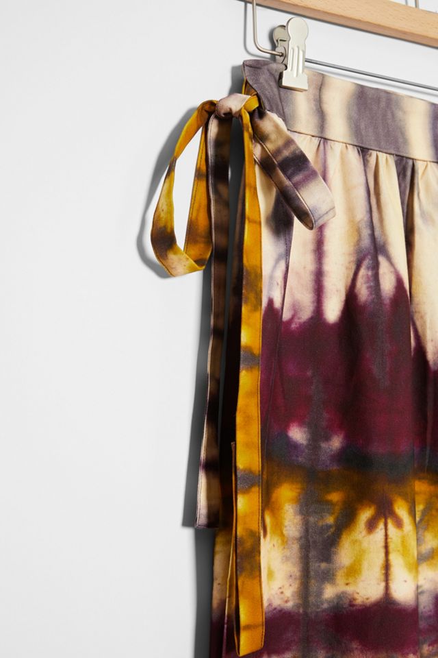Heidi Tie-Dye Wrap Maxi Skirt #2