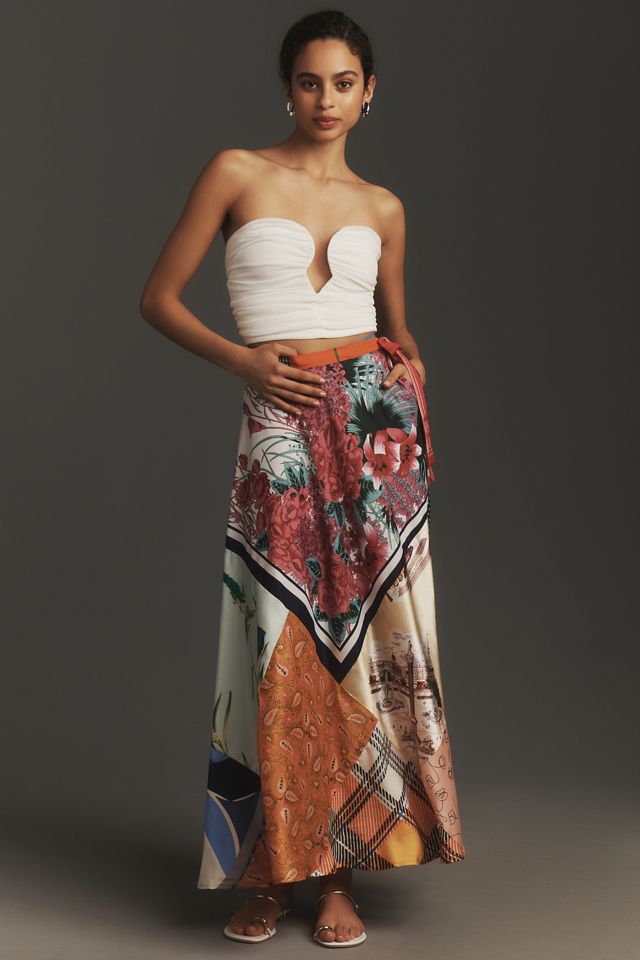 新品♡ bonjour skirt dress ＆scarf 8Y♡ IXIAH - LUANA OUTLAW SKIRT