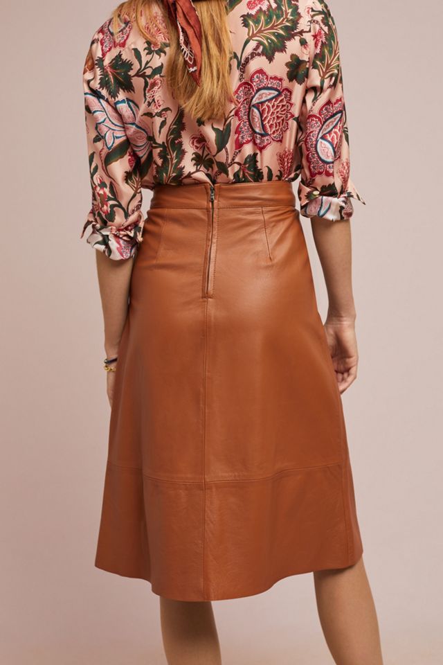 Leather Pencil Skirt #1