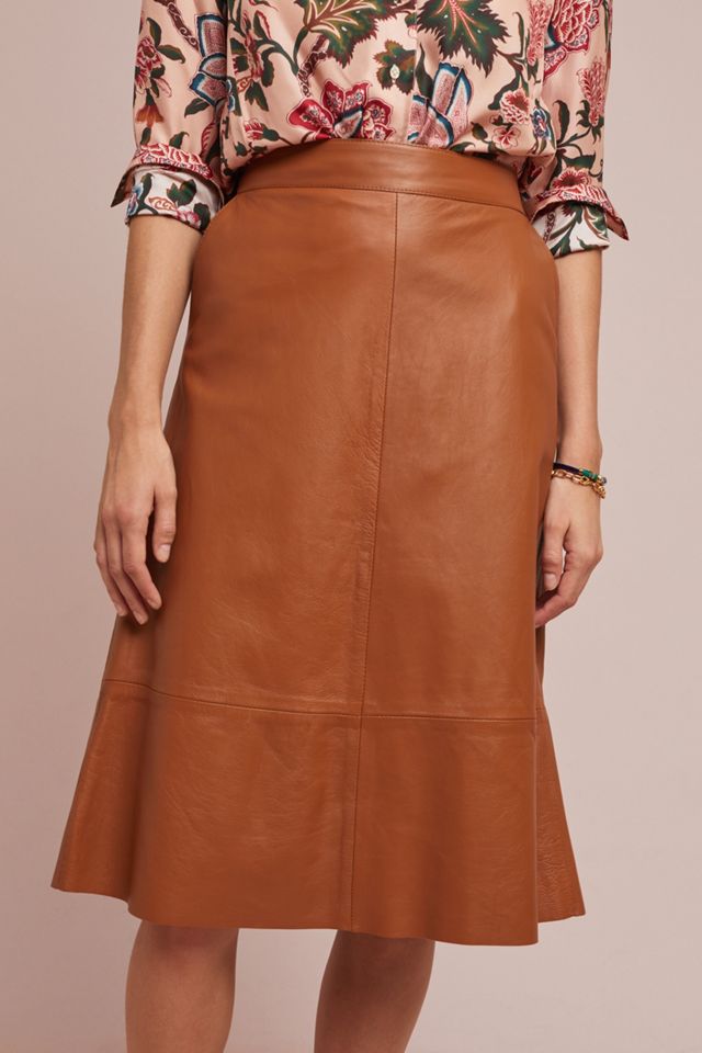 Leather Pencil Skirt #2