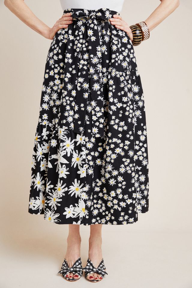 Daisy Midi Skirt | Anthropologie