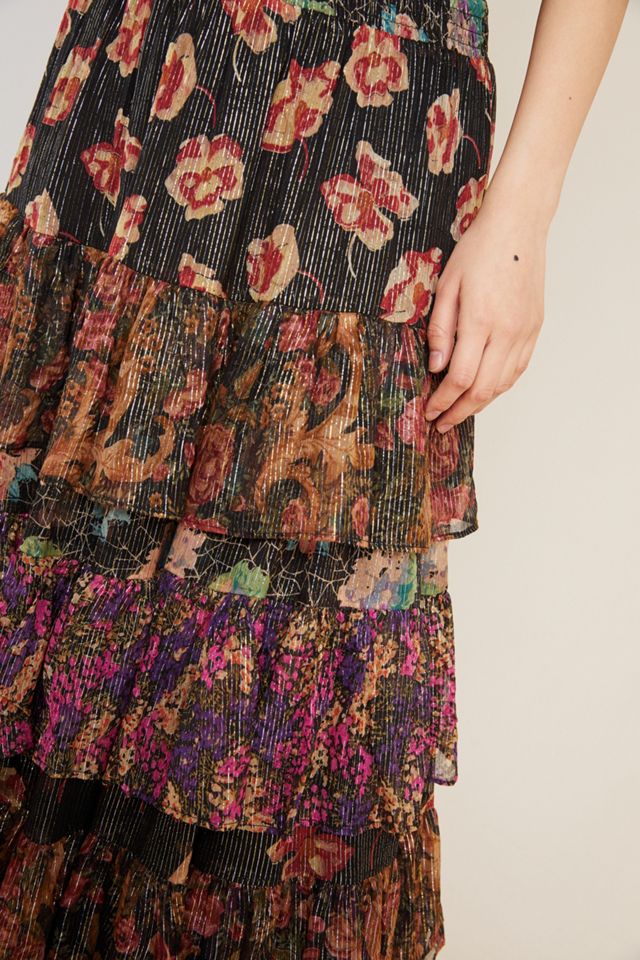 Greta Tiered Maxi Skirt #3