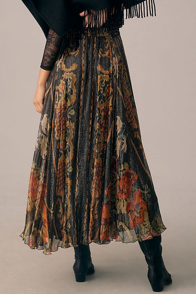 Mes Demoiselles Mira Asymmetrical Midi Skirt | Anthropologie Mes Demoiselles Mira Asymmetrical Midi Skirt | Anthropologie