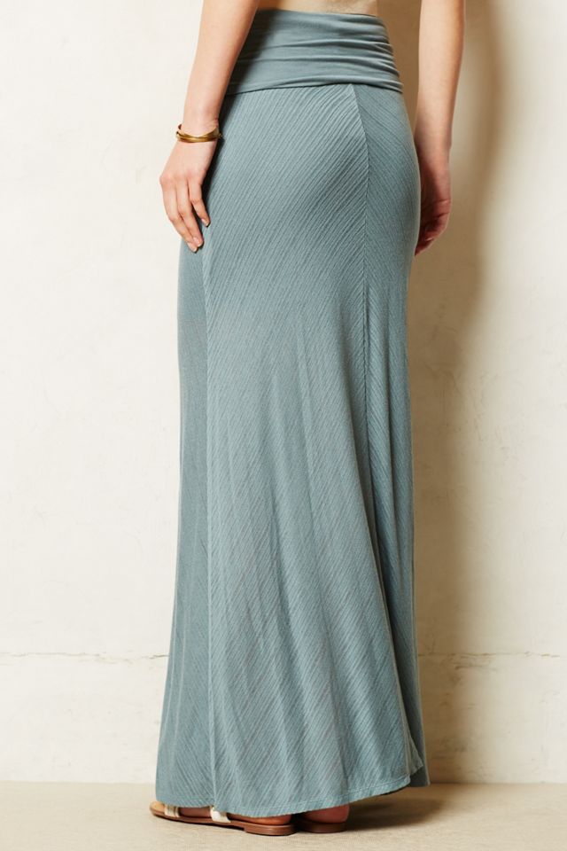 Shadow Stripe Maxi Skirt #3