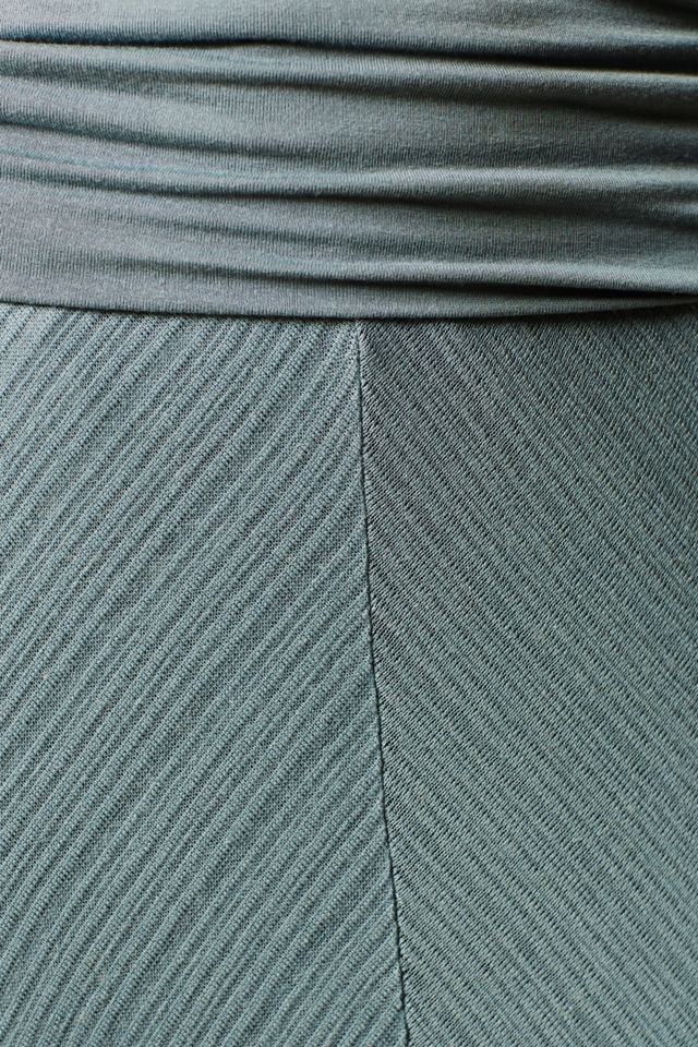 Shadow Stripe Maxi Skirt #4