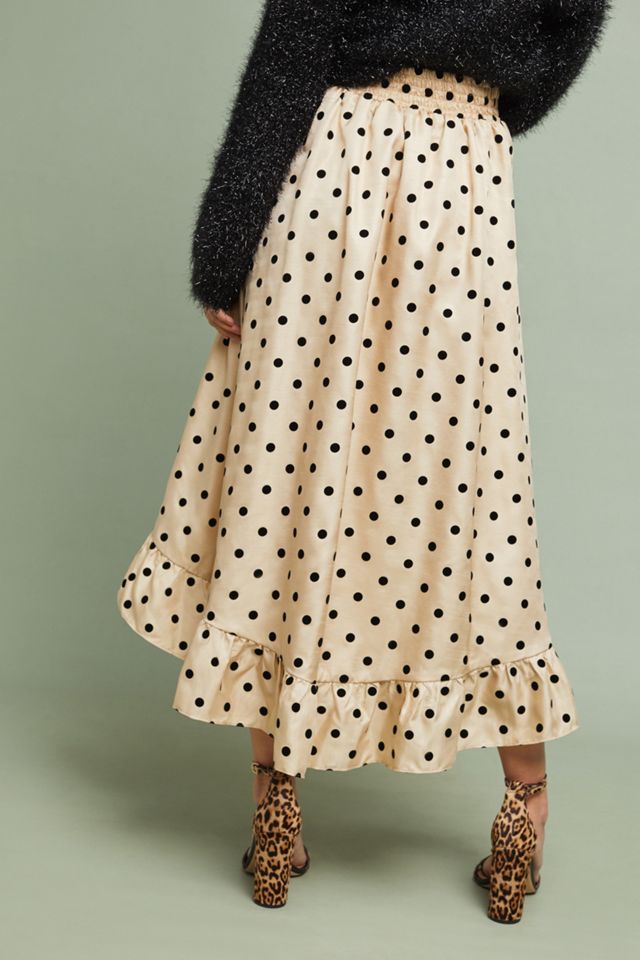 Corey Lynn Calter Polka Dot Skirt #1