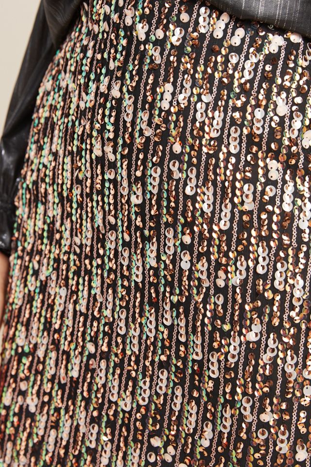 Corey Lynn Calter Sequined Mini Skirt #2