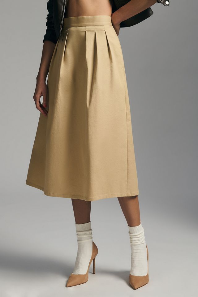 Corey Lynn Calter Pleated Trouser Skirt #2