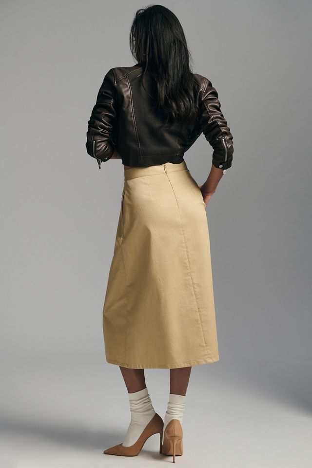 Corey Lynn Calter Pleated Trouser Skirt #4