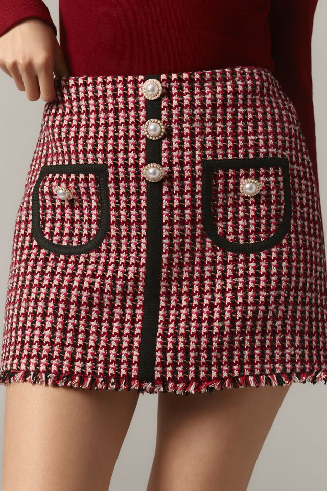 Corey Lynn Calter Tweed Mini Skirt #1