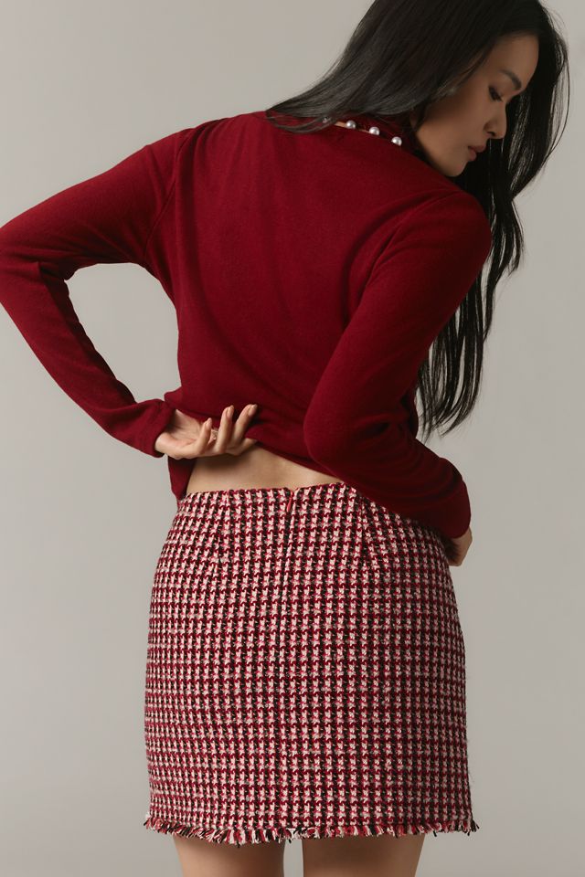 Corey Lynn Calter Tweed Mini Skirt #2
