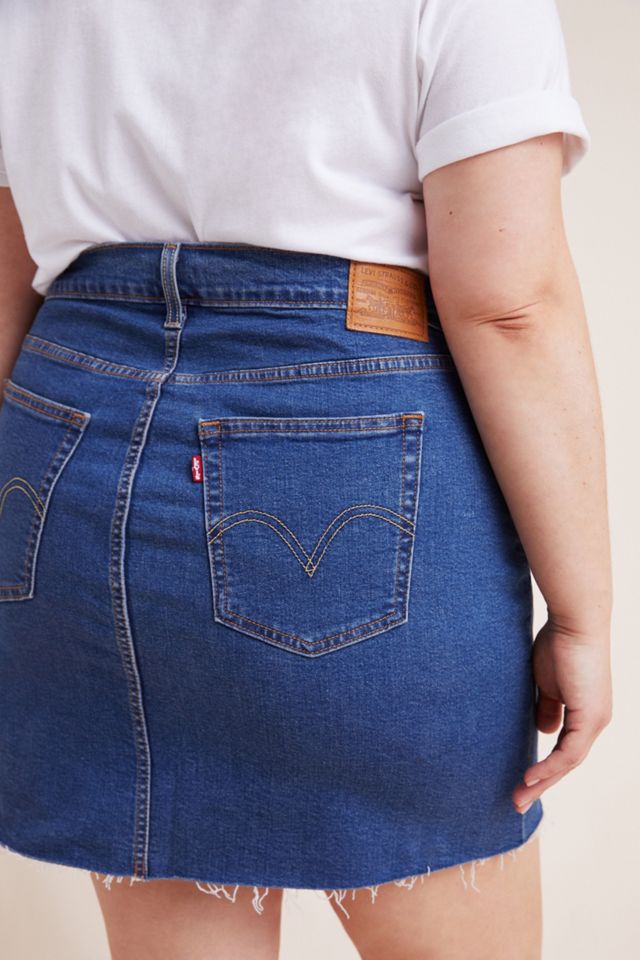 Levi's Denim Plus Mini Skirt #4