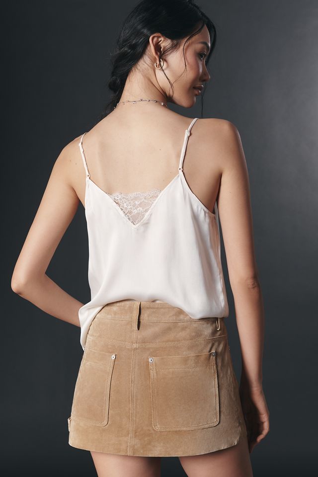 BLANKNYC Suede Carpenter Mini Skirt #5