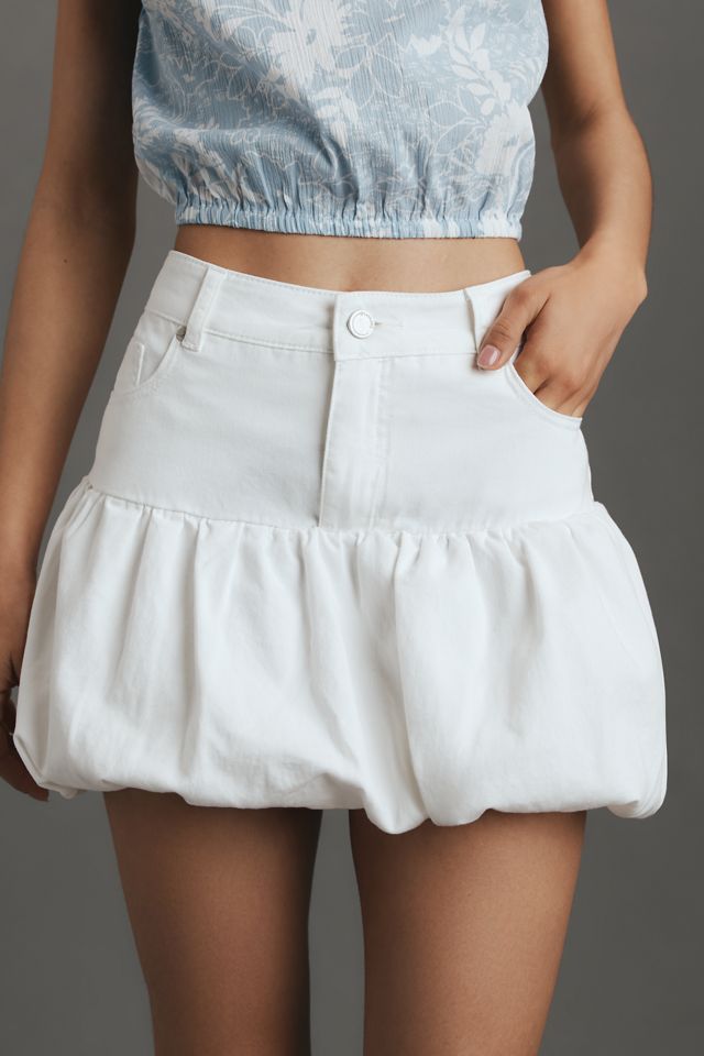BLANKNYC Soda Pop Bubble Denim Mini Skirt #1