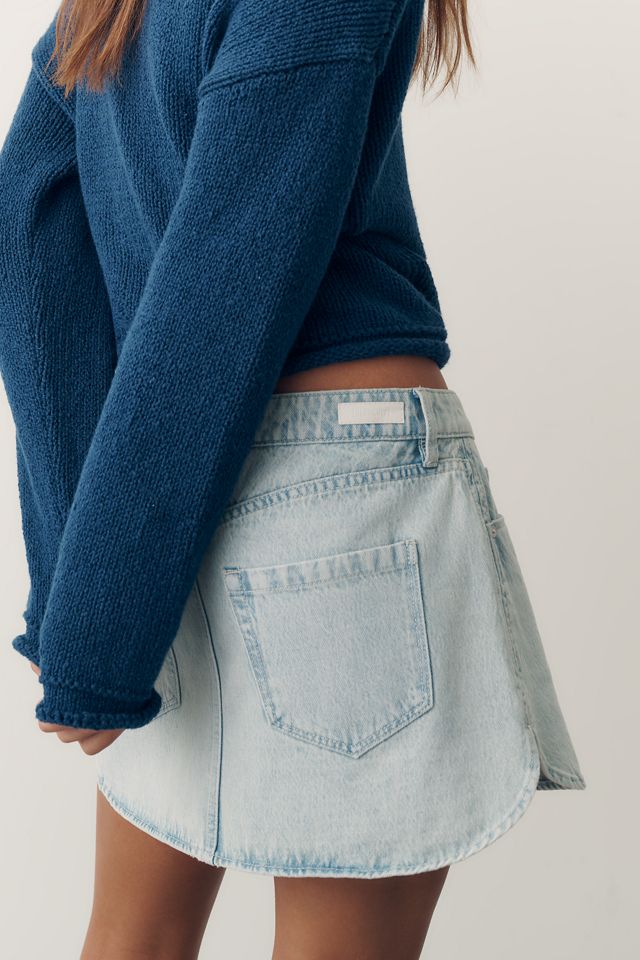 BLANKNYC Denim Asymmetric Mini Skirt #2