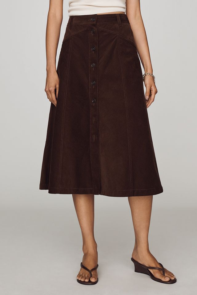 PAIGE Jahn Midi Skirt #1