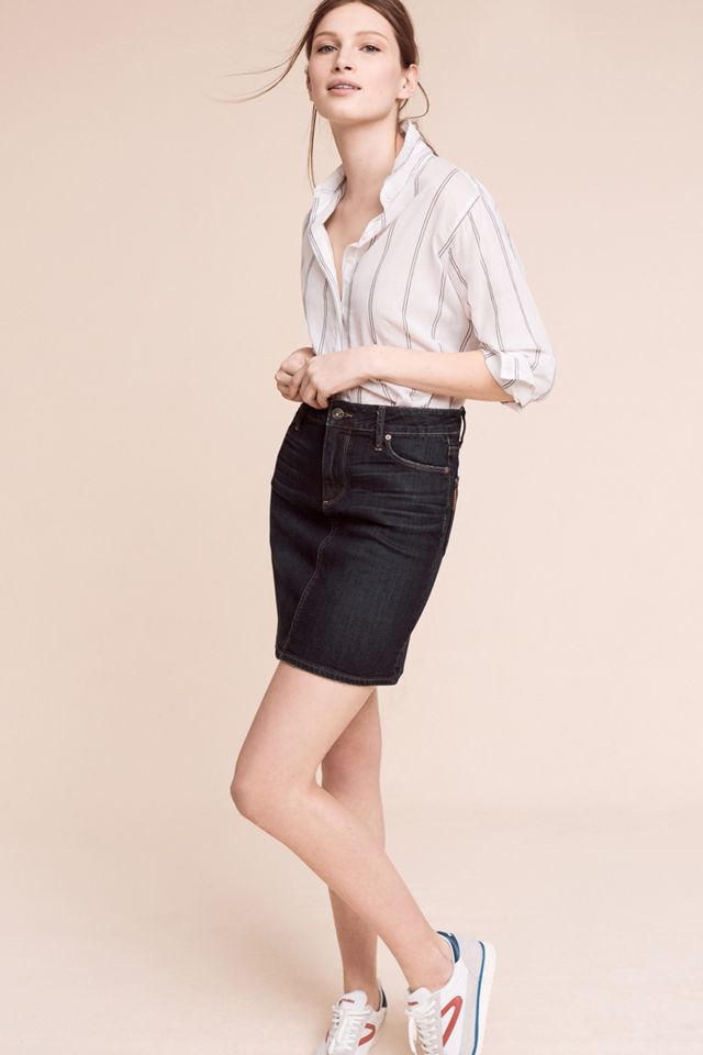 Paige Austin Denim Skirt #1