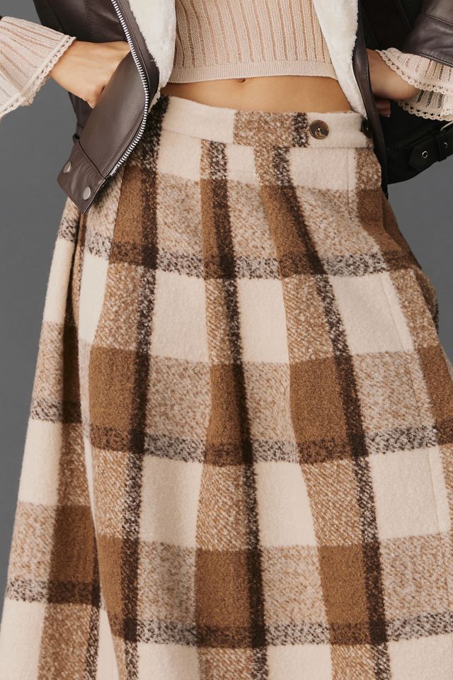 Porridge Cozy Blanket Maxi Skirt #1