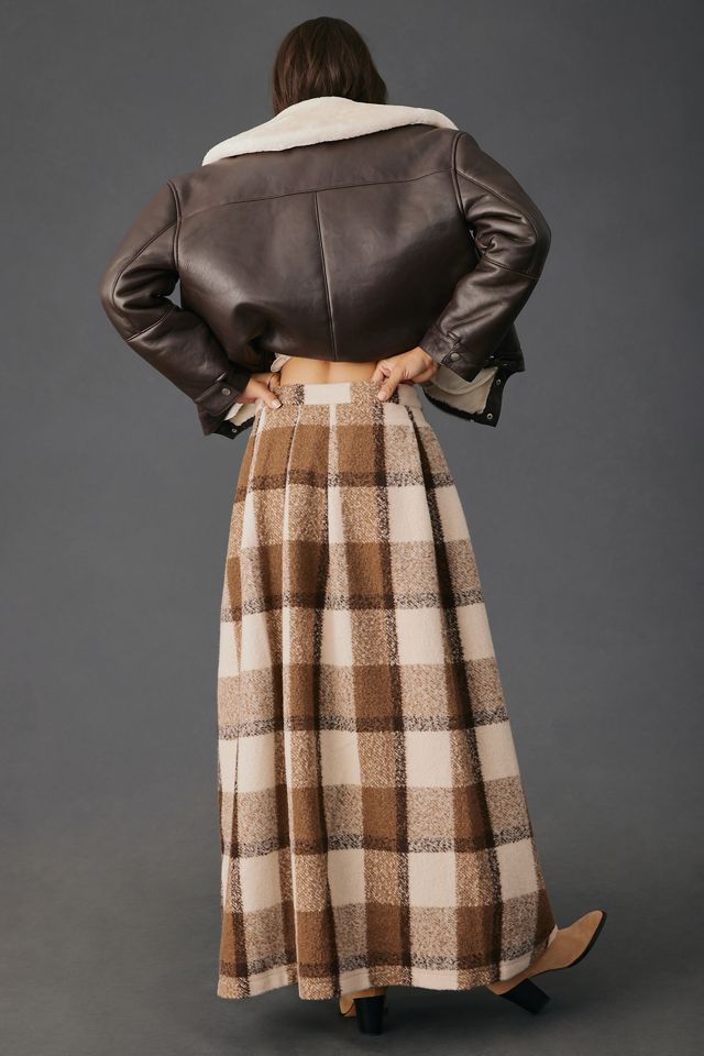 Porridge Cozy Blanket Maxi Skirt #2