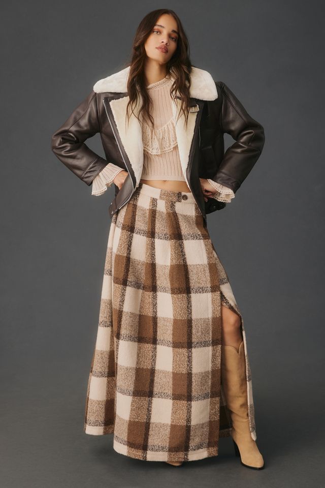 Porridge Cozy Blanket Maxi Skirt #3