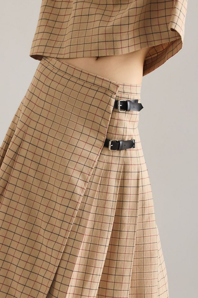 Barbour Hollington Tartan Midi Skirt #3