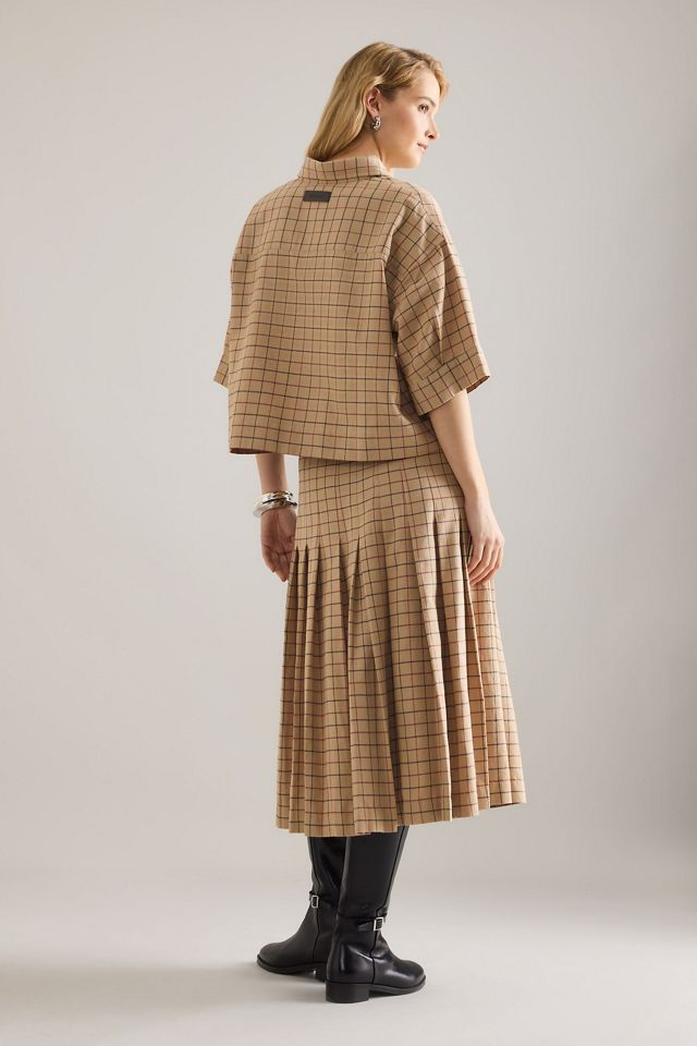 Barbour Hollington Tartan Midi Skirt #1