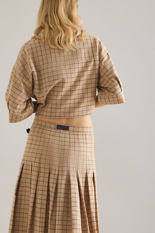 Barbour Hollington Tartan Midi Skirt #5