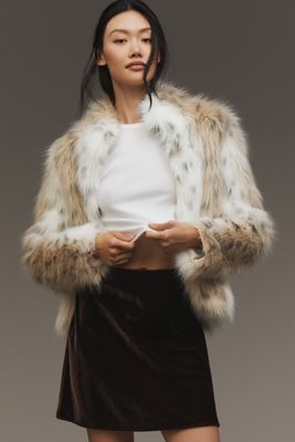 The Tilda Velvet Mini Slip Skirt