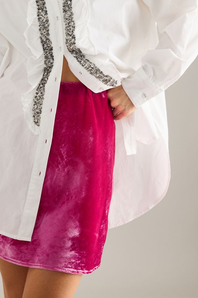 La Minifalda Slip de Terciopelo Tilda #4