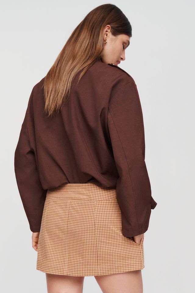 Maeve Houndstooth Mini Skort  #2
