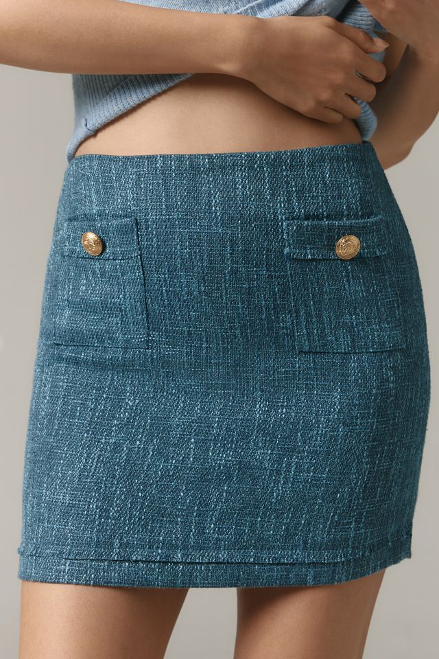 Bishop + Young Parker Tweed Mini Skirt #1