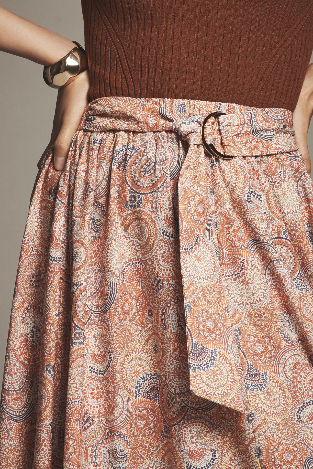 Bishop + Young Camryn Summer Midi Skirt