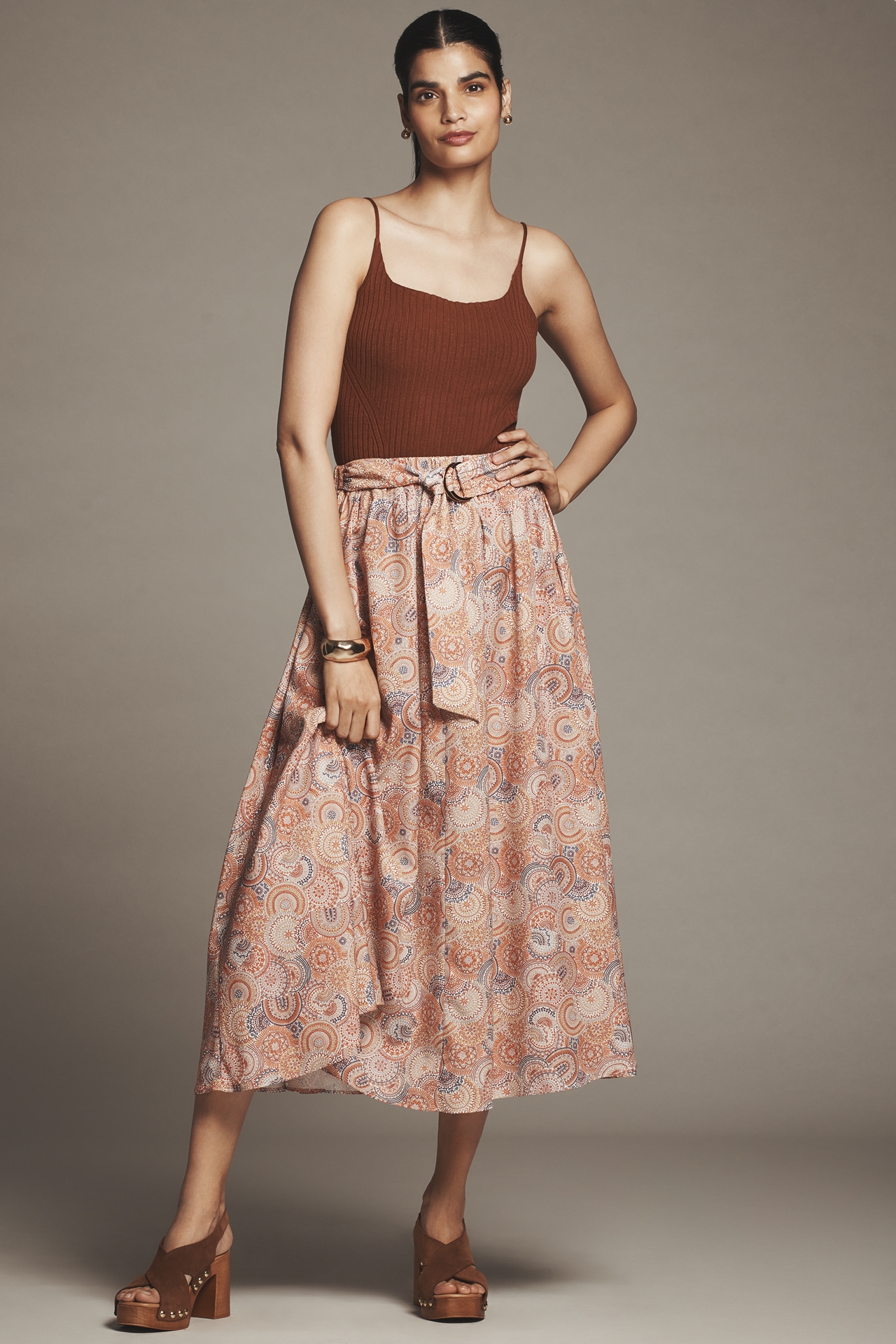Bishop + Young Camryn Summer Midi Skirt