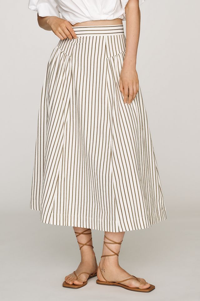 Bishop + Young Sorrento Cotton Midi Skirt #1