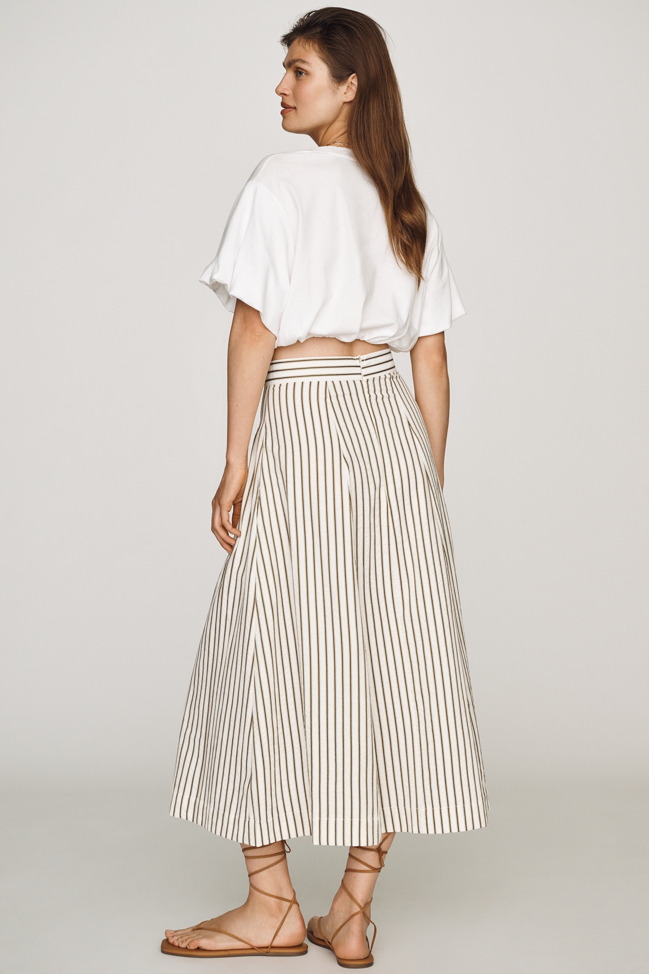 Bishop + Young Sorrento Cotton Midi Skirt