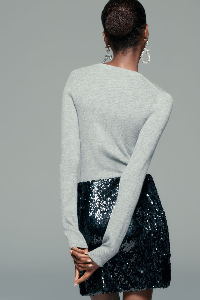 Bishop + Young Sequin Mini Skirt #5