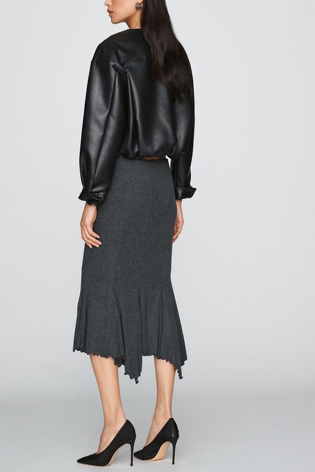 By Anthropologie Hanky-Hem Sweater Skirt #3