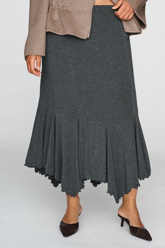 By Anthropologie Hanky-Hem Sweater Skirt #5