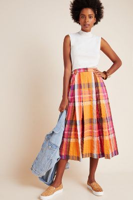 veronica beard limani skirt