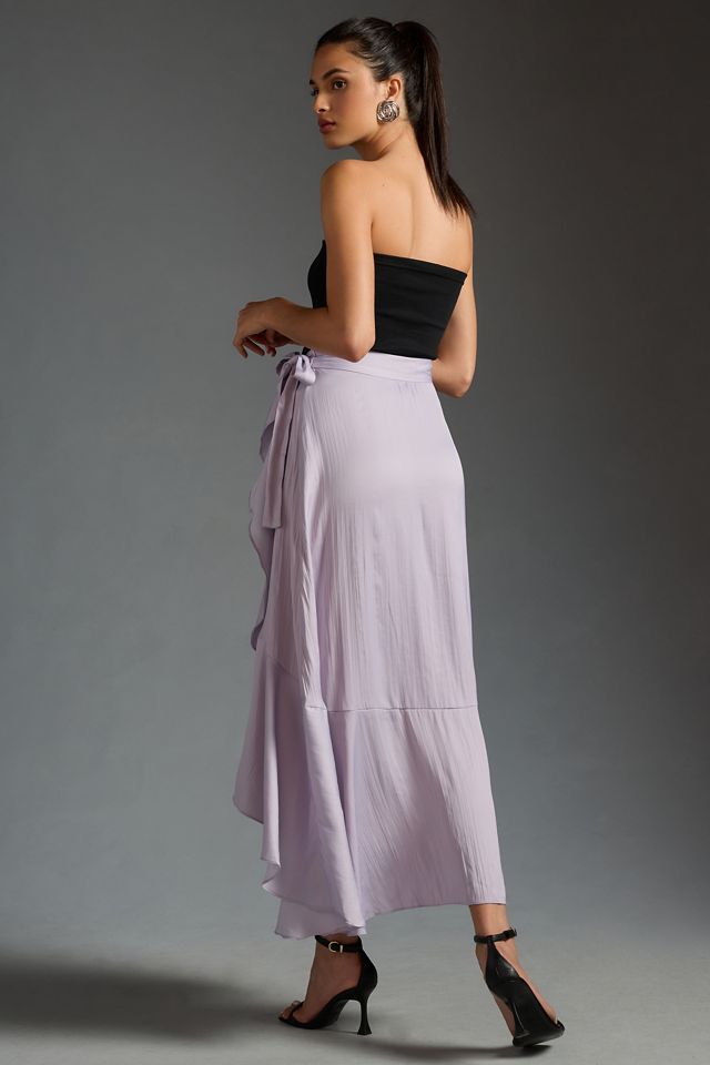 Maeve Ruffled Wrap Maxi Skirt #2