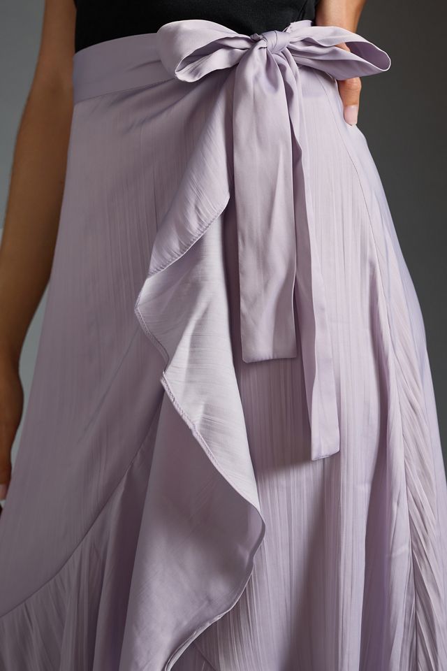 Maeve Ruffled Wrap Maxi Skirt #3