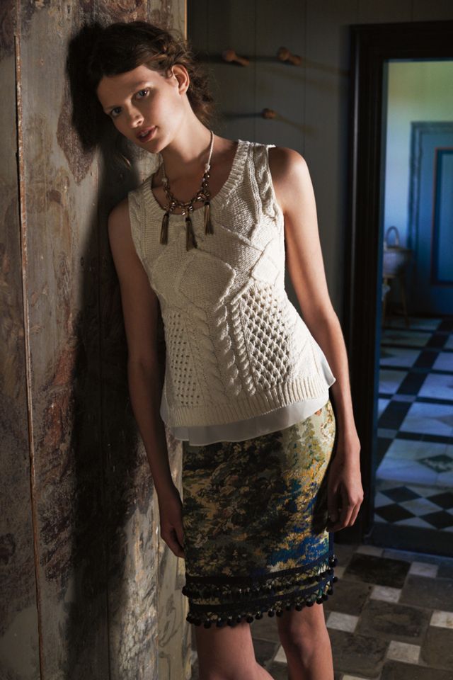 Pommed Pencil Skirt  #1