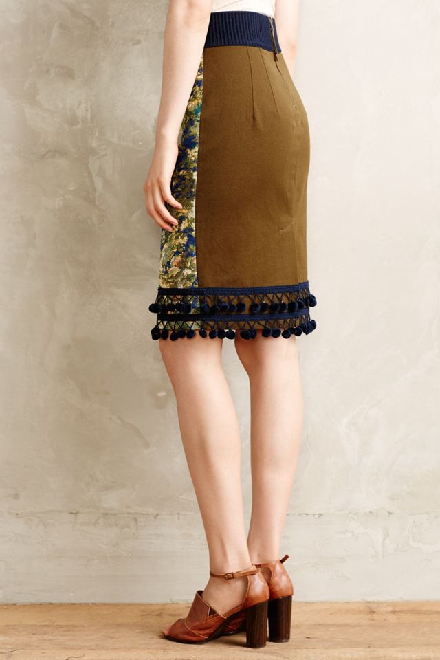 Pommed Pencil Skirt  #5