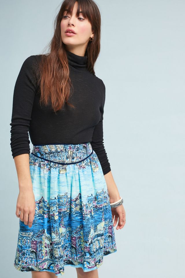 Colloquial A-Line Skirt