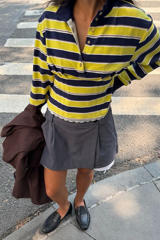 Maeve Chopped Trousers Mini Skort #8
