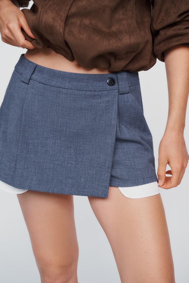 Maeve Chopped Trousers Mini Skort #1